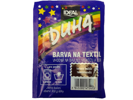 Obrázek z Duha barva na textil odstín 41 Tmavě hnědá 15 g 