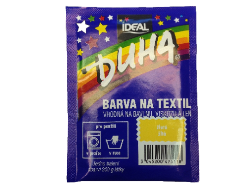 Obrázek z Duha barva na textil odstín 11 Žlutá 15 g 