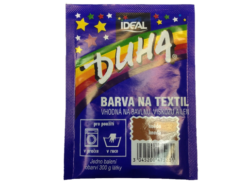 Obrázek z Duha barva na textil odstín 23 Hnědá 15 g 