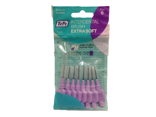 Obrázek z TePe Extra soft mezizubní kartáčky 1,1 mm 8 ks 