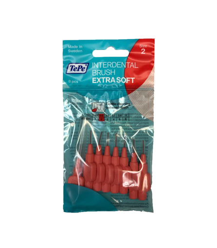 Obrázek z TePe Extra soft mezizubní kartáčky 0,5 mm 8 ks 