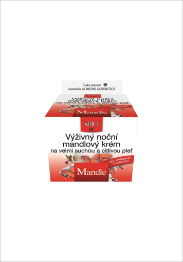 Obrázek z BIO Bione cosmetics Výživný noční mandlový krém Mandle 51 ml 
