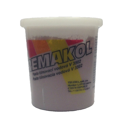 Obrázek z Remakol hněď střední 0264 Pasta tónovací vodová V 3502 0,25 kg 