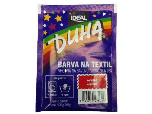 Obrázek z Duha barva na textil odstín 01 Červená 15 g 