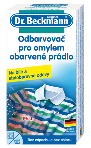 Obrázek z Dr. Beckmann Odbarvovač pro omylem obarvené prádlo 75 g 
