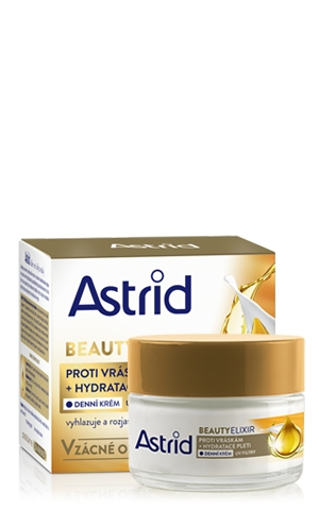 Obrázek z Astrid Beauty Elixir Hydratační denní krém proti vráskám 50 ml 