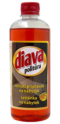Obrázek z Diava politura leštenka na nábytek růžová 500 ml 