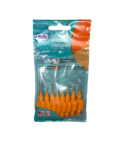 Obrázek z TePe Original mezizubní kartáčky 0,45 mm 8 ks 