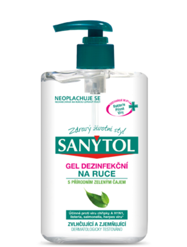 Obrázek z Sanytol dezinfekční gel na ruce 250 ml 