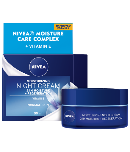 Obrázek z Nivea Essentials noční krém N/S 50 ml 