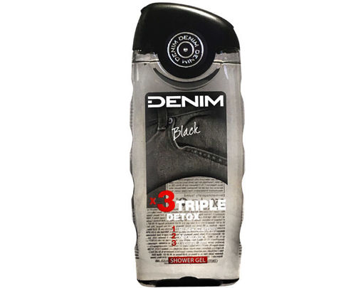 Obrázek z Denim Black sprchový gel pro muže 250 ml 