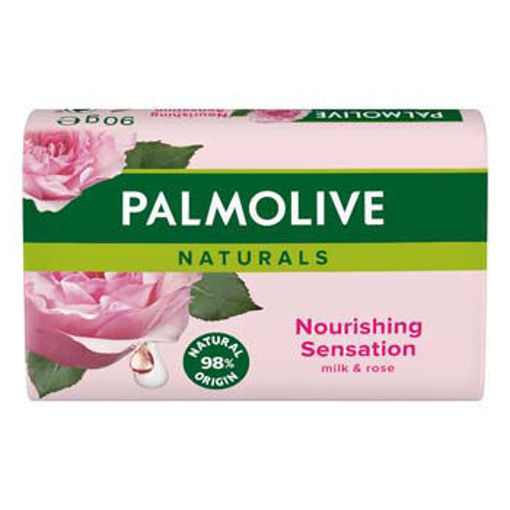 Obrázek z Palmolive Naturals Nourishing Sensation Milk & Rose Petals toaletní mýdlo 90 g 