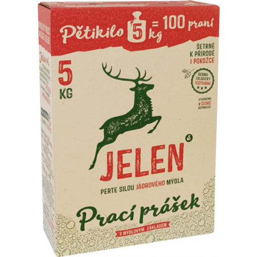 Obrázek z Jelen prací prášek 100 PD 5 kg 
