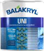 Obrázek z Balakryl UNI univerzální barva na kov a dřevo mat 0100 0,7 kg 