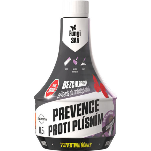 Obrázek z Fungisan bezchlorová přísada do malířských nátěrů proti plísním 500 ml 