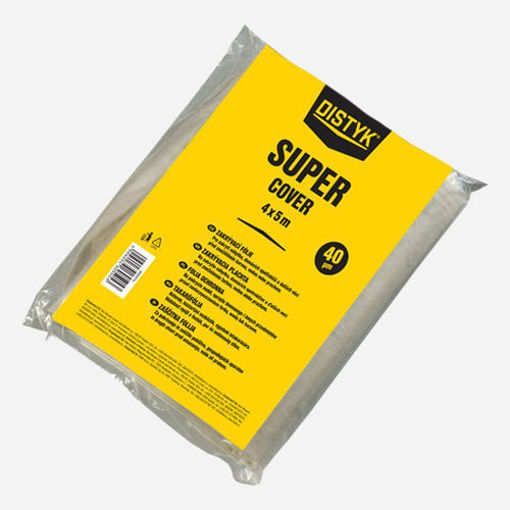Obrázek z Distyk Zakrývací fólie Super 40MY 4 m x 5 m 20 m² 
