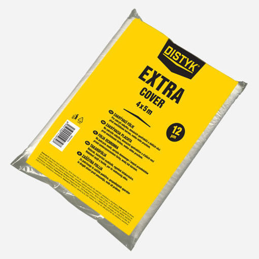 Obrázek z Distyk Zakrývací fólie Extra 12MY 4 m x 5 m 20 m² 