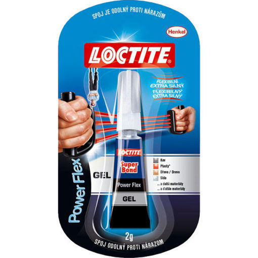 Obrázek z LOCTITE Super Bond Power Flex Gel 2 g 