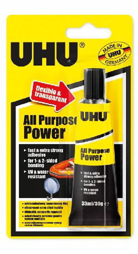 Obrázek z UHU Power universální čiré velmi pevné lepidlo 30 ml 
