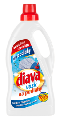 Obrázek z Diava vosk na podlahy leštidlo na PVC, keramické dlaždice a mramor 750 ml 