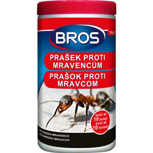 Obrázek z Bros hubení mravenců prášek proti mravencům 250g 