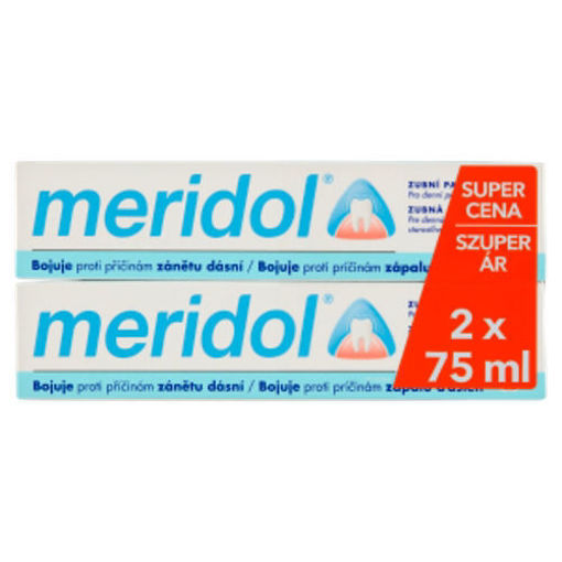 Obrázek z Meridol zubní pasta Duopack 2x75 ml 