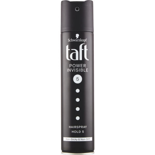 Obrázek z Taft Invisible Power Mega Strong lak na vlasy 250 ml 