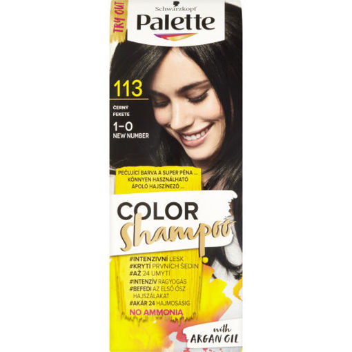 Obrázek z Palette Color Shampoo 113, 1-0 Černý 