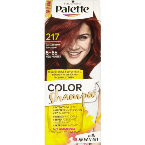 Obrázek z Palette Color Shampoo 217, 5-86 Mahagonový 