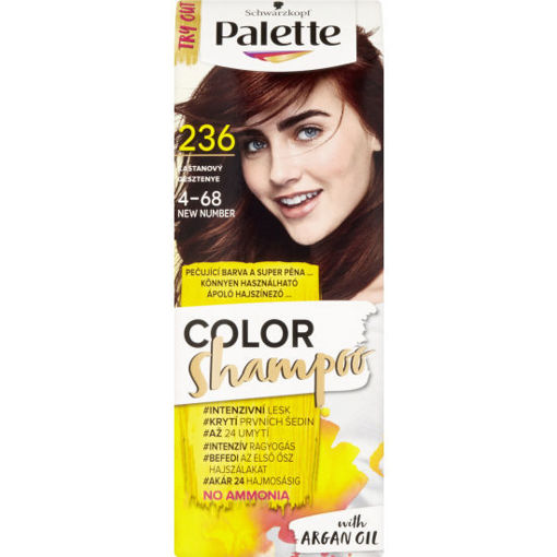 Obrázek z Palette Color Shampoo 236, 4-68 Kaštanový 