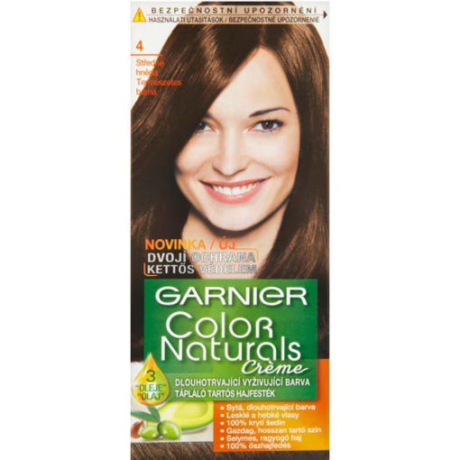 Obrázek z Garnier Color Naturals 4 Středně hnědá 