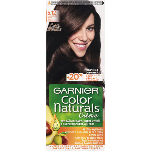 Obrázek z Garnier Color Naturals 5.12 Ledová světle hnědá 