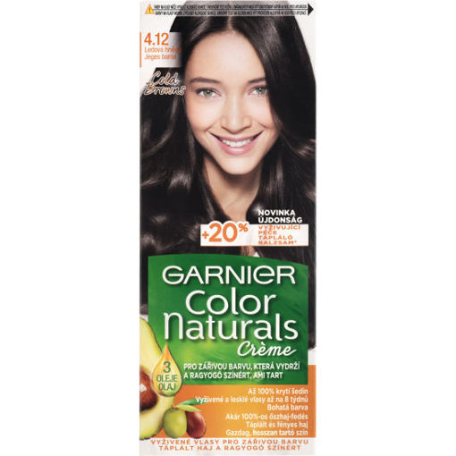 Obrázek z Garnier Color Naturals 4.12 Ledová hnědá 