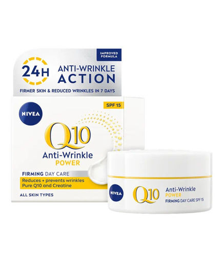 Obrázek z Nivea Q10 Power zpevňující denní krém proti vráskám OF 15 50ml 