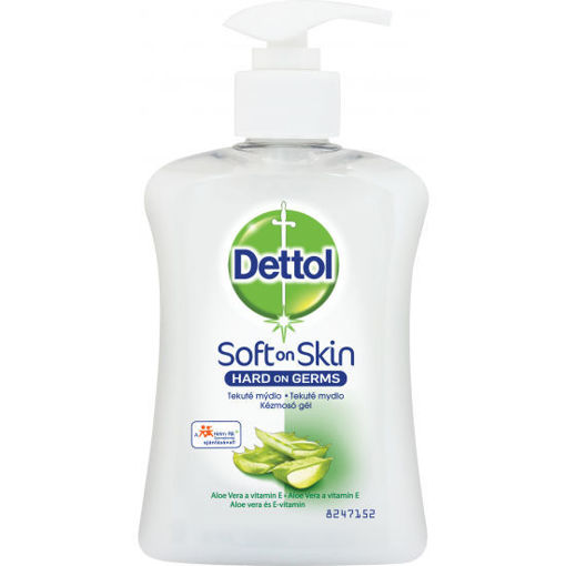 Obrázek z Dettol aloe vera a vitamin E tekuté mýdlo 250 ml 