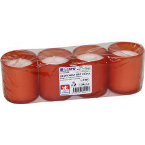 Obrázek z Bony Bedronka svíčka bez víčka 4 ks 