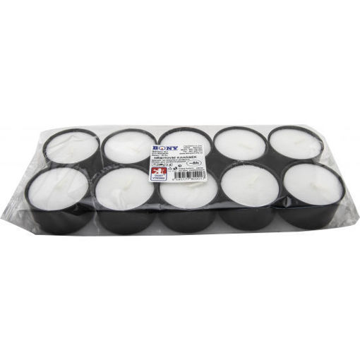 Obrázek z Bony Iluminační svíčky -  hoří cca 8h 10 ks 