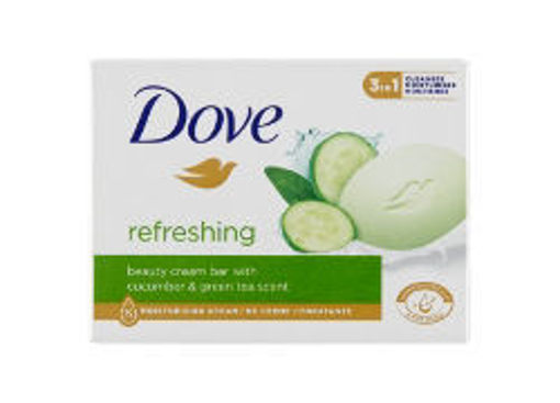 Obrázek z Dove Go Fresh Fresh Touch toaletní mýdlo Okurka & Zelený čaj 90 g 