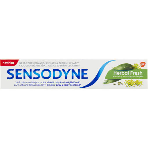 Obrázek z Sensodyne Herbal Fresh zubní pasta s fluoridem 75 ml 