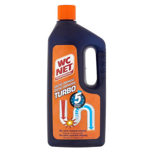 Obrázek z WC NET Turbo gelový čistič odpadů 1000 ml 