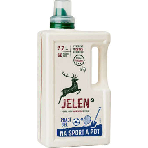 Obrázek z Jelen Sport a pot prací gel 60 praní 2,7 l 