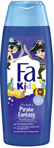 Obrázek z Fa Kids sprchový gel a šampon pirát 250 ml 