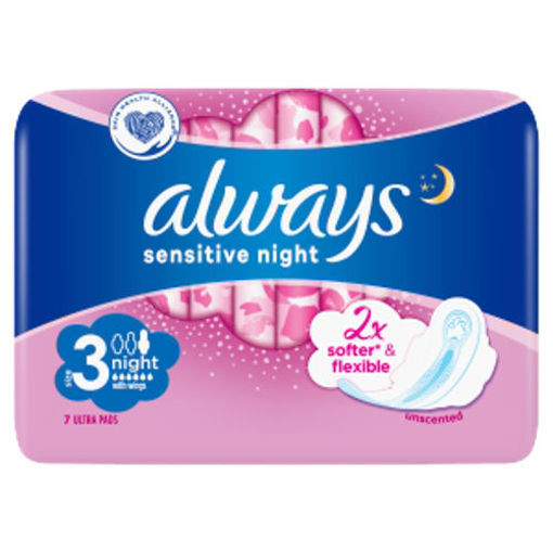 Obrázek z Always Ultra Night Sensitive 7 ks 
