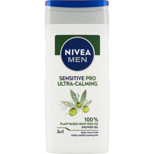 Obrázek z Nivea Men Sensitive Pro Ultra-Calming sprchový gel 250 ml 