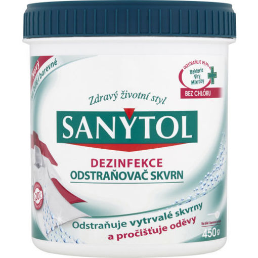 Obrázek z Sanytol dezinfekční odstraňovač skvrn 450 g 