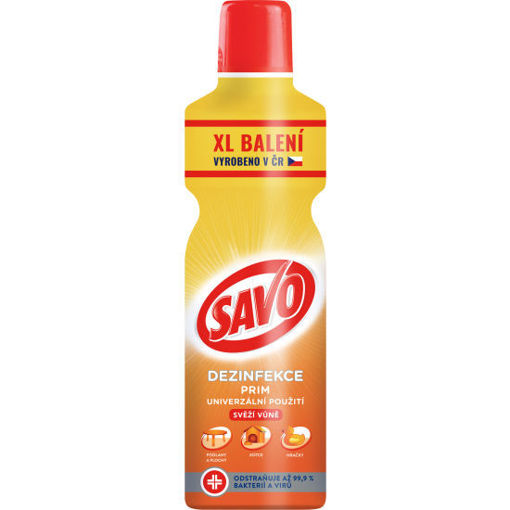 Obrázek z Savo Prim Svěží vůně dezinfekční prostředek 1,2 l 