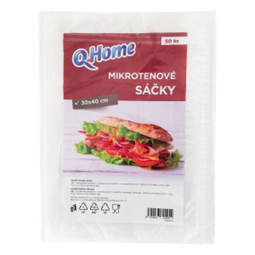 Obrázek z Q Home svačinové sáčky 30 x 40 cm 50 ks 