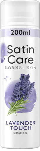 Obrázek z Gillette Satin Care Lavender Touch gel na holení 200 ml 