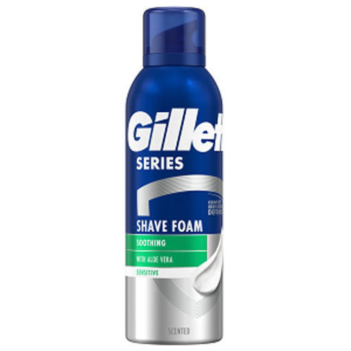 Obrázek z Gillette Series pěna 200ml Sensitive pěna na holení 