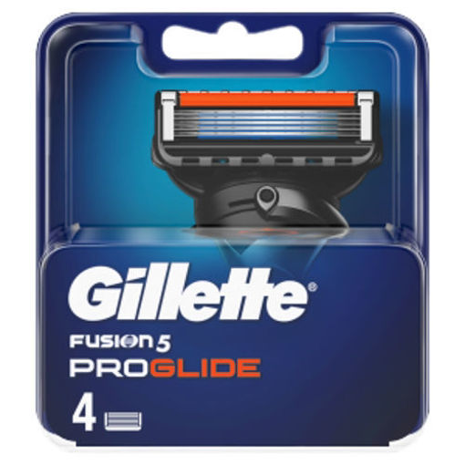 Obrázek z Gillette Fusion Proglide náhradní hlavice 4 ks 